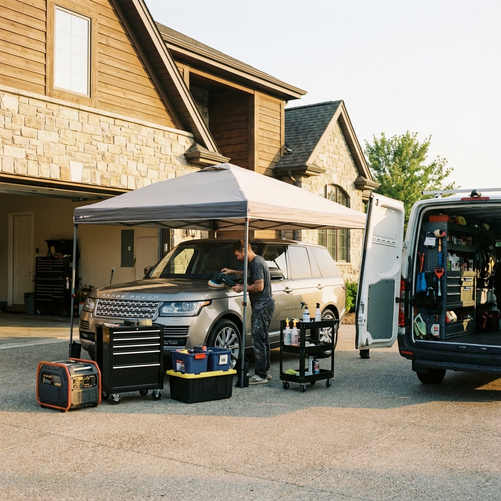 Detailing Mobile: Como Montar e Lucrar R$ 20 Mil/Mês em 2025 - Guia completo de detailing automotivo