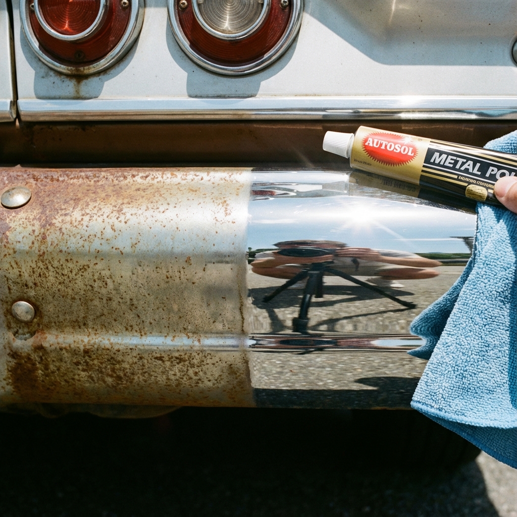 Como Polir e Proteger Cromados e Metais do seu Carro